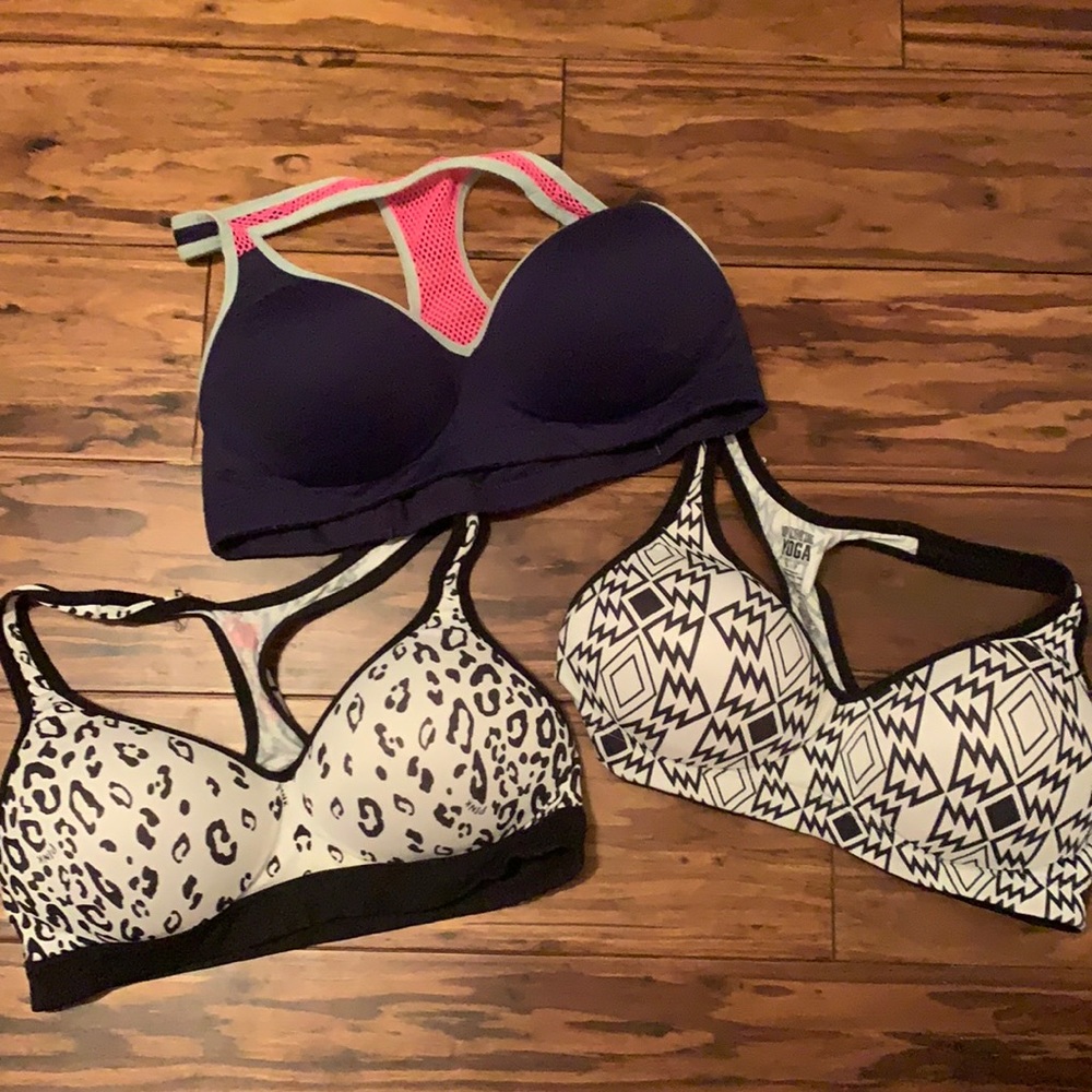 Victoria secret pink sports bras